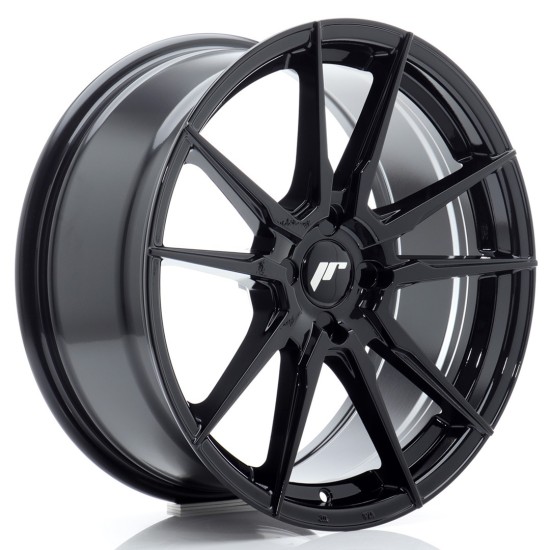 JR Wheels JR21 18x8 ET20-40 4H BLANK Gloss Black