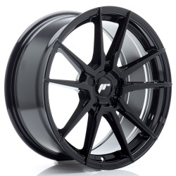 JR Wheels JR21 18x8 ET20-40 5H BLANK Gloss Black