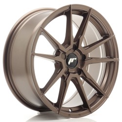 JR Wheels JR21 18x8 ET20-40 5H BLANK Matt Bronze