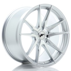 JR Wheels JR21 19x9,5 ET20-45 5H BLANK Silver Machined Face