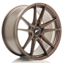 JR Wheels JR21 20x9 ET20-35 5H BLANK Matt Bronze