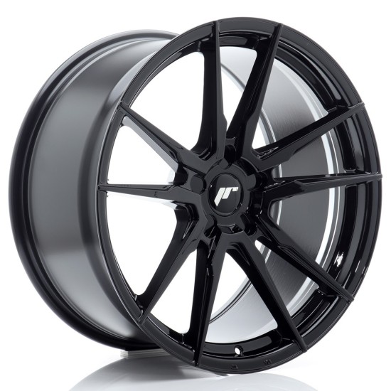 JR Wheels JR21 20x10 ET20-48 5H BLANK Gloss Black