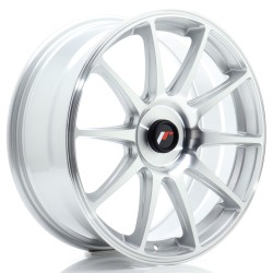 JR Wheels JR11 18x7,5 ET20-40 BLANK Silver Machined Face