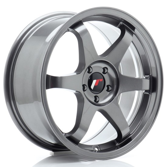 JR Wheels JR3 17x8 ET35 5x120 Gun Metal