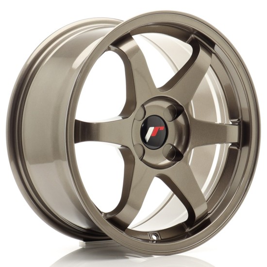 JR Wheels JR3 17x8 ET20-35 4H BLANK Bronze