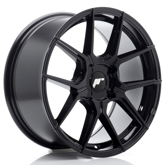 JR Wheels JR30 17x8 ET20-40 4H BLANK Gloss Black