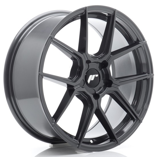 JR Wheels JR30 18x8 ET20-40 5H BLANK Hyper Gray