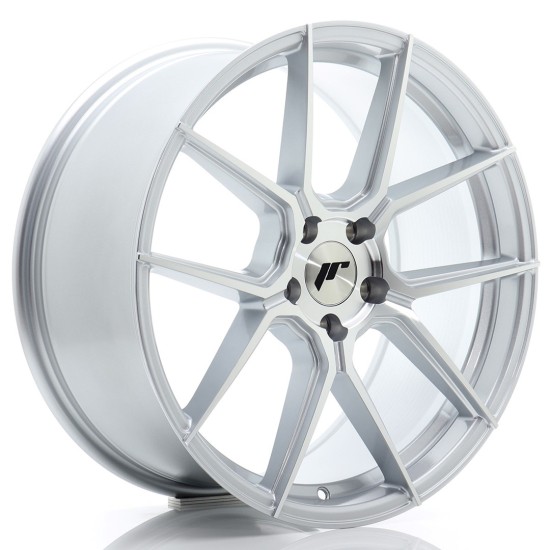 JR Wheels JR30 19x8 ET40 5x112 Silver Machined Face