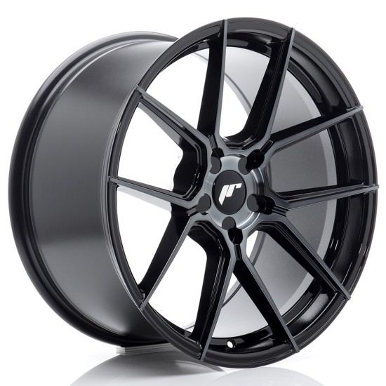 JR Wheels JR30 19x9,5 ET20-40 5H BLANK Black Machined w/ Tinted Face