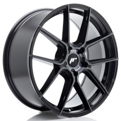 JR Wheels JR30 20x8 ET20-40 5H BLANK Black Machined w/ Tinted Face