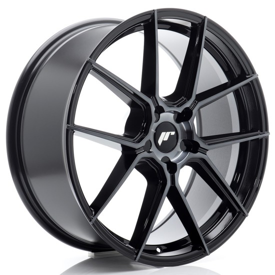 JR Wheels JR30 20x8,5 ET20-45 5H BLANK Black Machined w/ Tinted Face