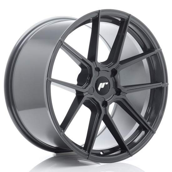 JR Wheels JR30 20x9 ET20-35 5H BLANK Hyper Gray