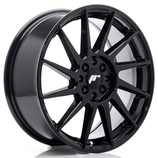 JR Wheels JR22 17x7 ET40 4x100/114 Gloss Black