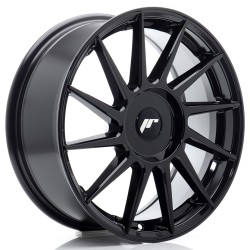 JR Wheels JR22 17x7 ET20-40 BLANK Gloss Black