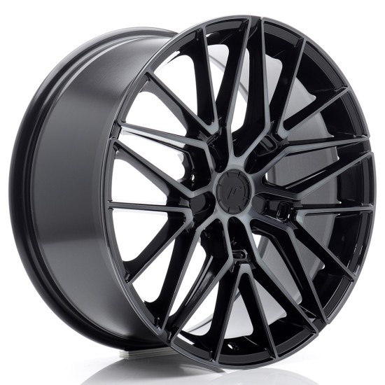 JR Wheels JR38 19x8,5 ET20-45 5H BLANK Black Machined w/ Tinted Face