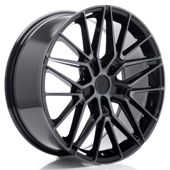 JR Wheels JR38 20x9 ET20-51 5H BLANK Black Machined w/ Tinted Face