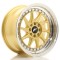 JR Wheels JR26 16x8 ET25 4x100/108 Gold w/ Machined Lip