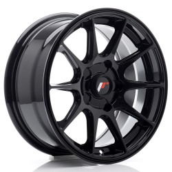 JR Wheels JR11 15x7 ET30 5H BLANK Gloss Black