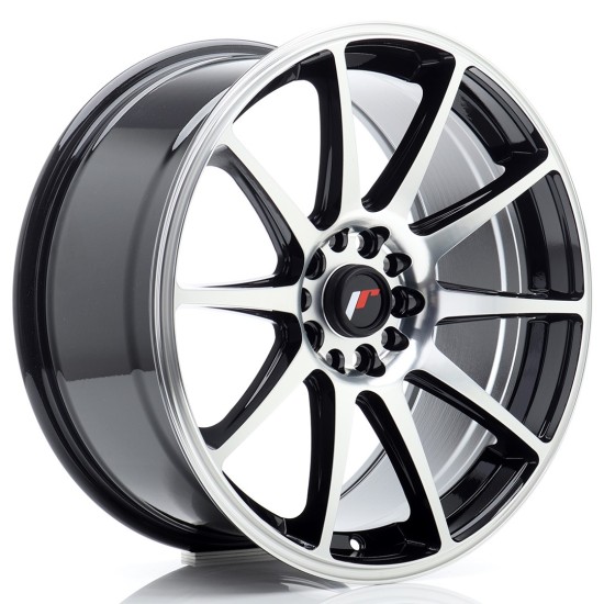 JR Wheels JR11 18x8,5 ET40 5x112/114 Black Machined Face