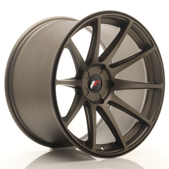 JR Wheels JR11 19x11 ET15-25 5H BLANK Matt Bronze