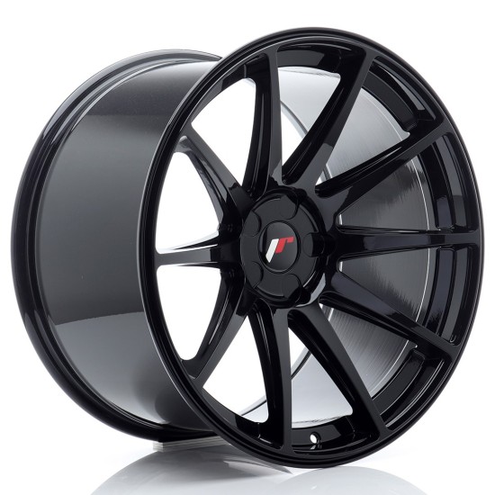 JR Wheels JR11 20x11 ET20-30 5H BLANK Gloss Black