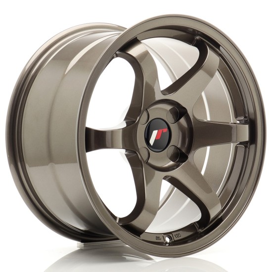 JR Wheels JR3 17x9 ET20-35 4H BLANK Bronze