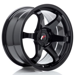 JR Wheels JR3 17x9 ET20-35 5H BLANK Gloss Black