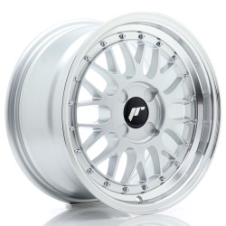 JR Wheels JR23 16x8 ET20-45 4H BLANK Hyper Silver w/ Machined Lip