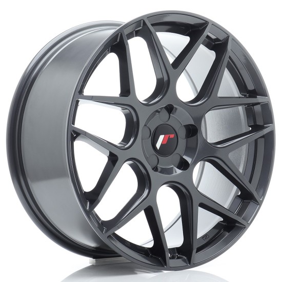 JR Wheels JR18 19x8,5 ET20-45 5H BLANK Hyper Gray