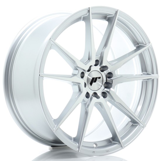 JR Wheels JR21 18x8,5 ET45 5x112/114 Silver Machined Face